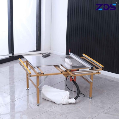 PVC Plastic Board Collapsible Sliding Table Saw For Woodworking
