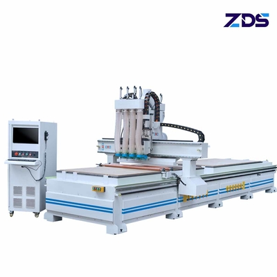 4 Spindle Wood Cutting CNC Router Plywood MDF Carving Machine Multi Axis