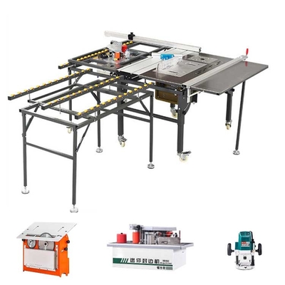 Melamin-Schiebetisch-Platte sah tragbare hölzerne Schneidemaschine 5.4KW