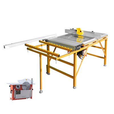 Doppeltes Blatt-Kreisausziehtisch sah Holzbearbeitungsmaschine-Täfelung 220V 2600w