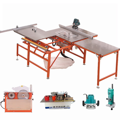 Holzbearbeitungs-Schiebetisch sah Täfelungs-Maschinen mit schwanzlosem Motor 5.5kw