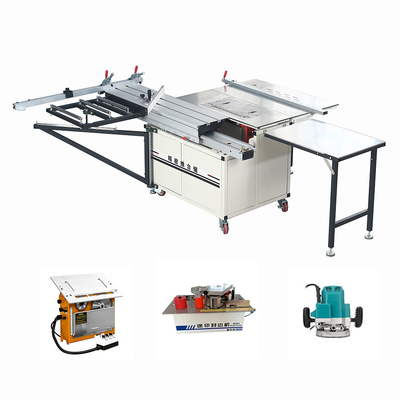 Miniaturpräzisions-Schiebetisch sah Maschinen 220V für Sperrholz-Platte