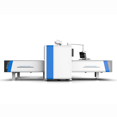 Sechs Seiten-Holzbearbeitung CNC-Maschinen-automatische Bohrung mit doppeltem Bohrgerät